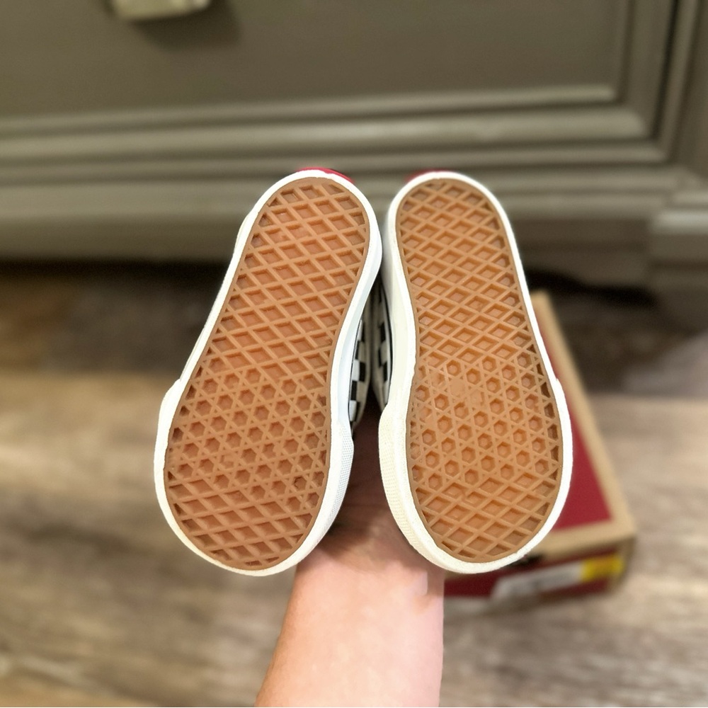 LIKE NEW/EUC Toddler VANS Old Skool Checkerboard - Picture 6 of 12